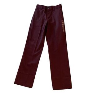 NWT Dickies Skateboarding Pants Mens 28x32 Maroon Regular Fit Twill Skate Chino